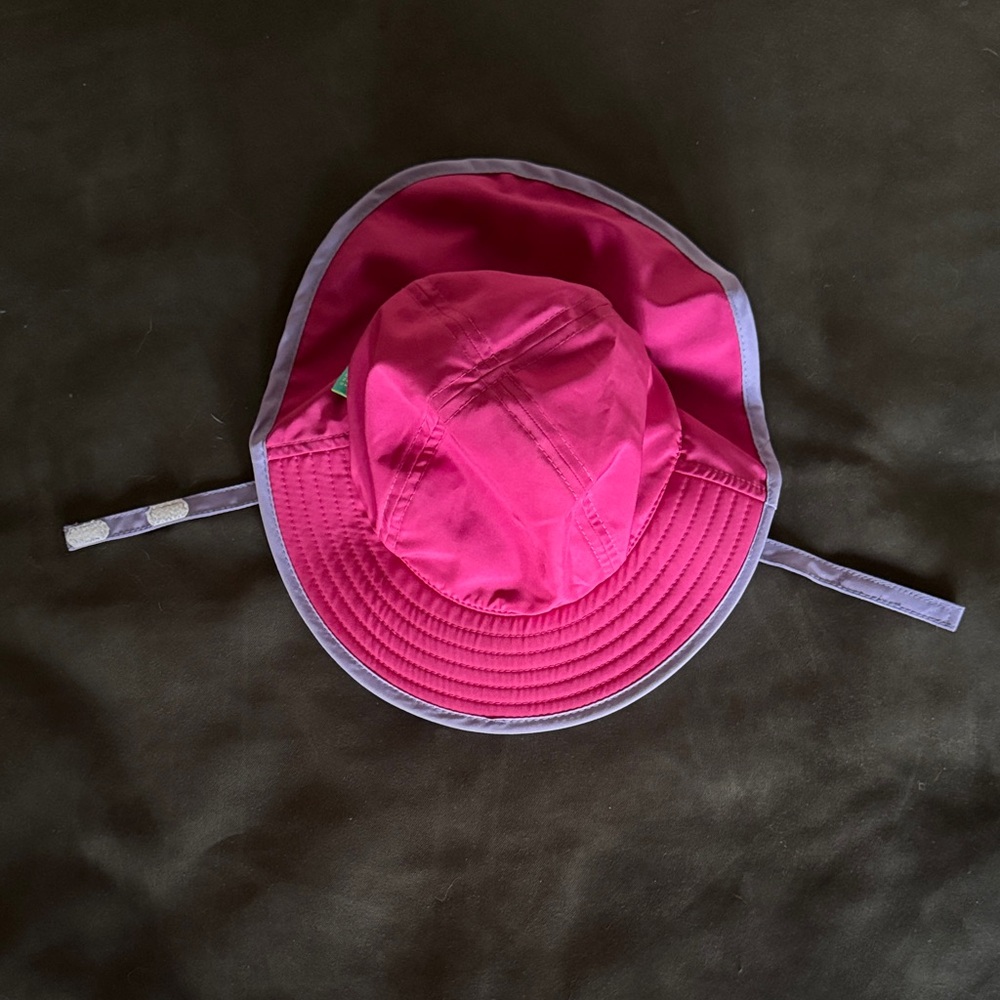 Sunday Afternoons Pink and Purple Infant Sun Hat
